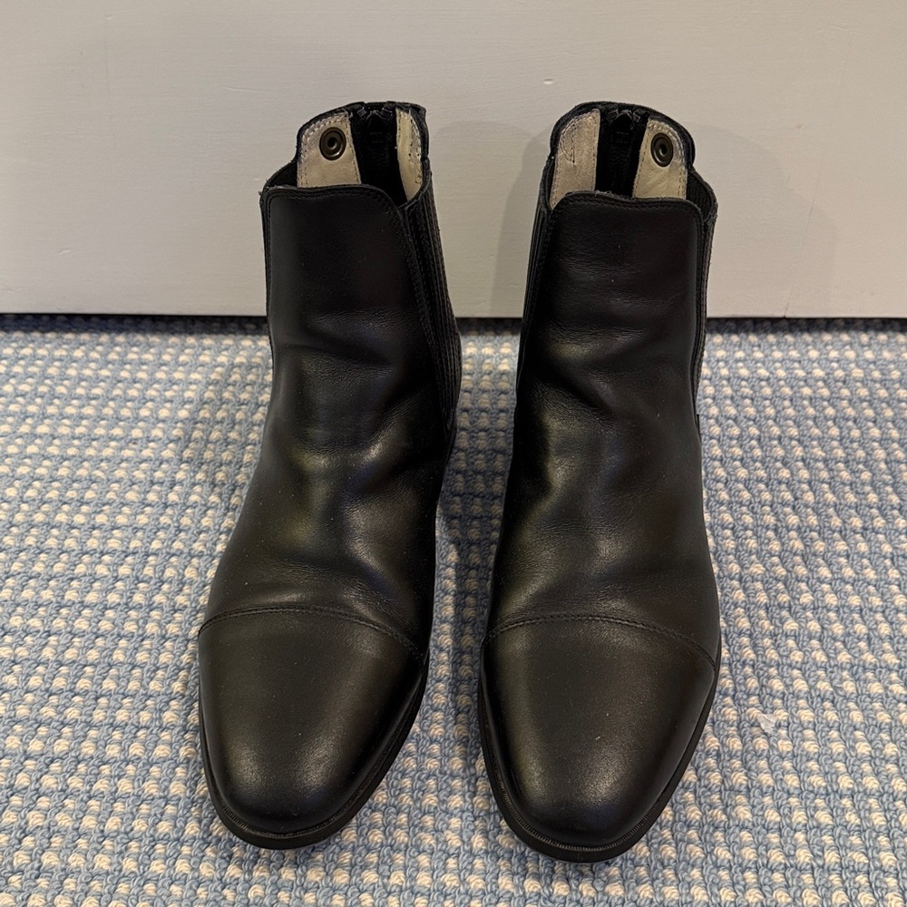 Ladies Tattini black paddock boots